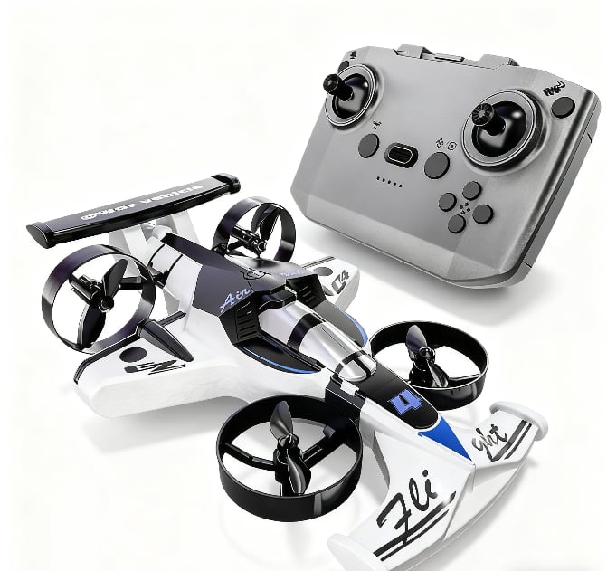 🚗✈️Rechargeable Dual-Mode Car Drone — Drive • Fly • Conquer Every Terrain