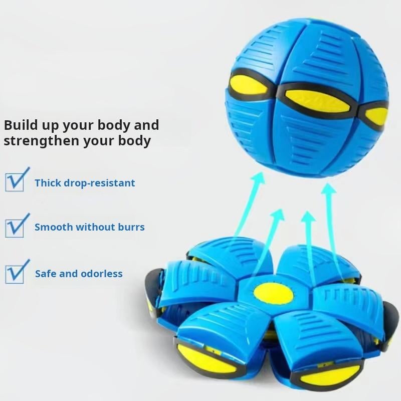 Children's bouncing ball,Magic metaball ,Magic Flying Saucer,bouncy ball,Parent-child interaction (Suitable for small dogs)