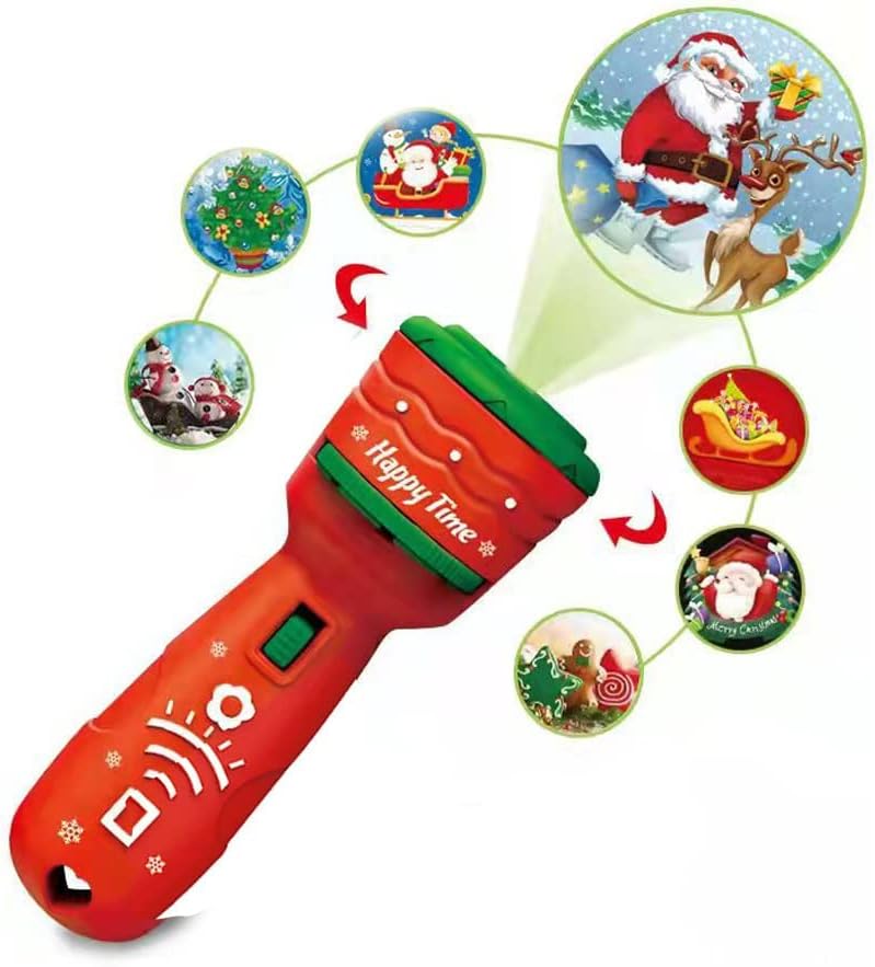 3 Slide Films Projection Torch Light Toy ----24 random patterns