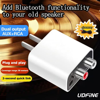 Bluetooth 5.4 Receiver – Upgrade Old Speakers to Wireless Audio