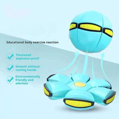 Children's bouncing ball,Magic metaball ,Magic Flying Saucer,bouncy ball,Parent-child interaction (Suitable for small dogs)